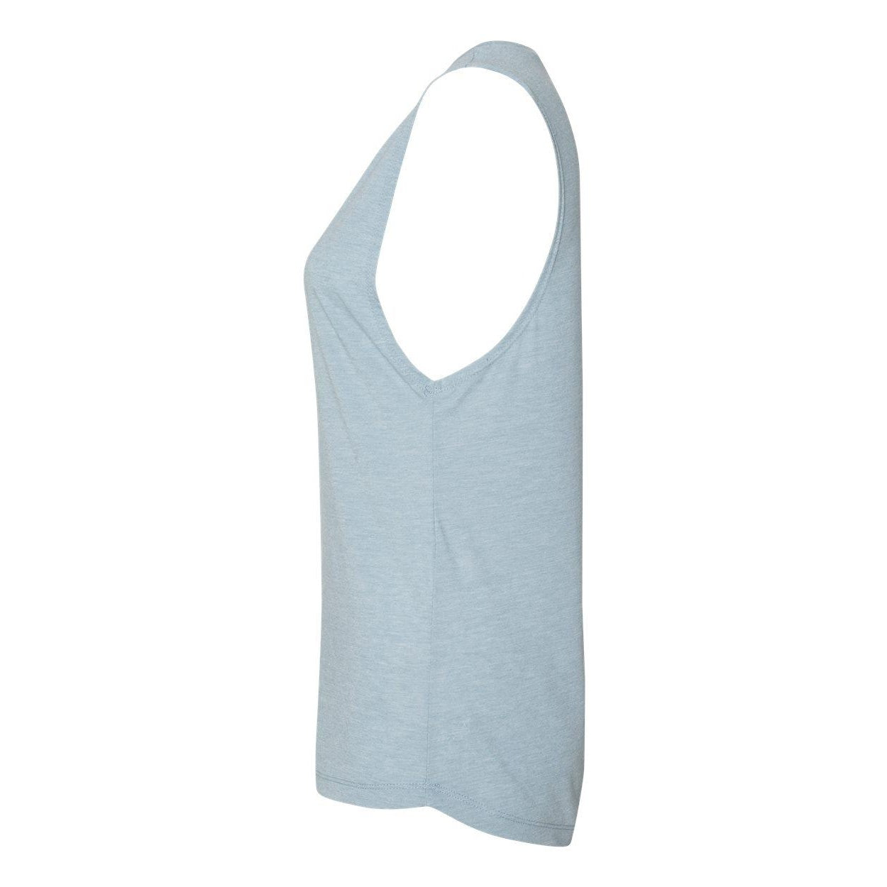 Charcoal - Side - Next Level Womens Festival Muscle Tank