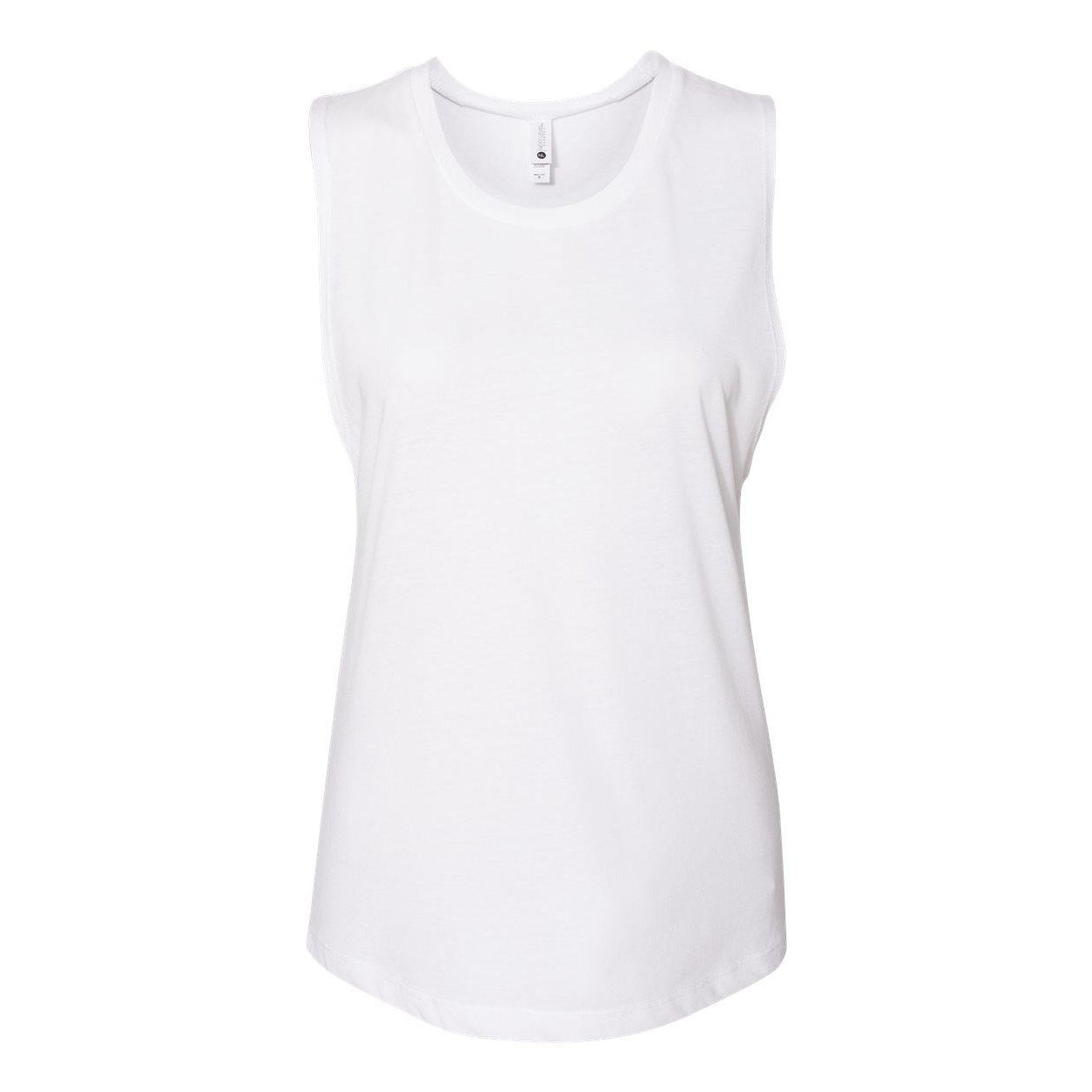 Stonewash Denim - Side - Next Level Womens Festival Muscle Tank