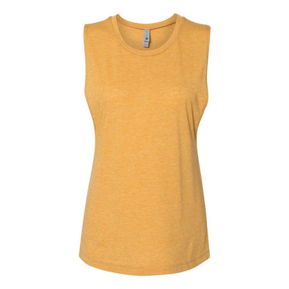 Charcoal - Front - Next Level Womens Festival Muscle Tank