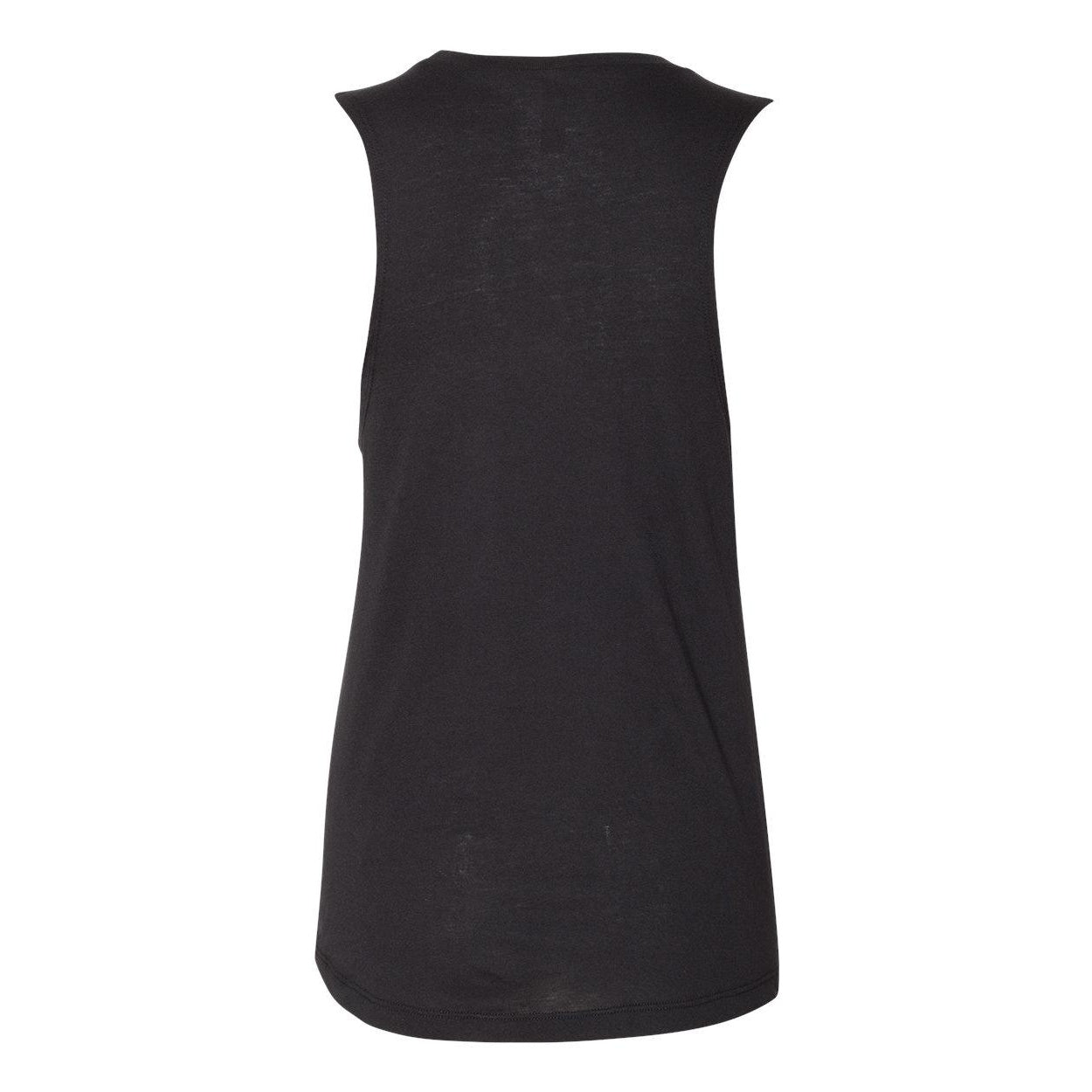 Stonewash Denim - Front - Next Level Womens Festival Muscle Tank