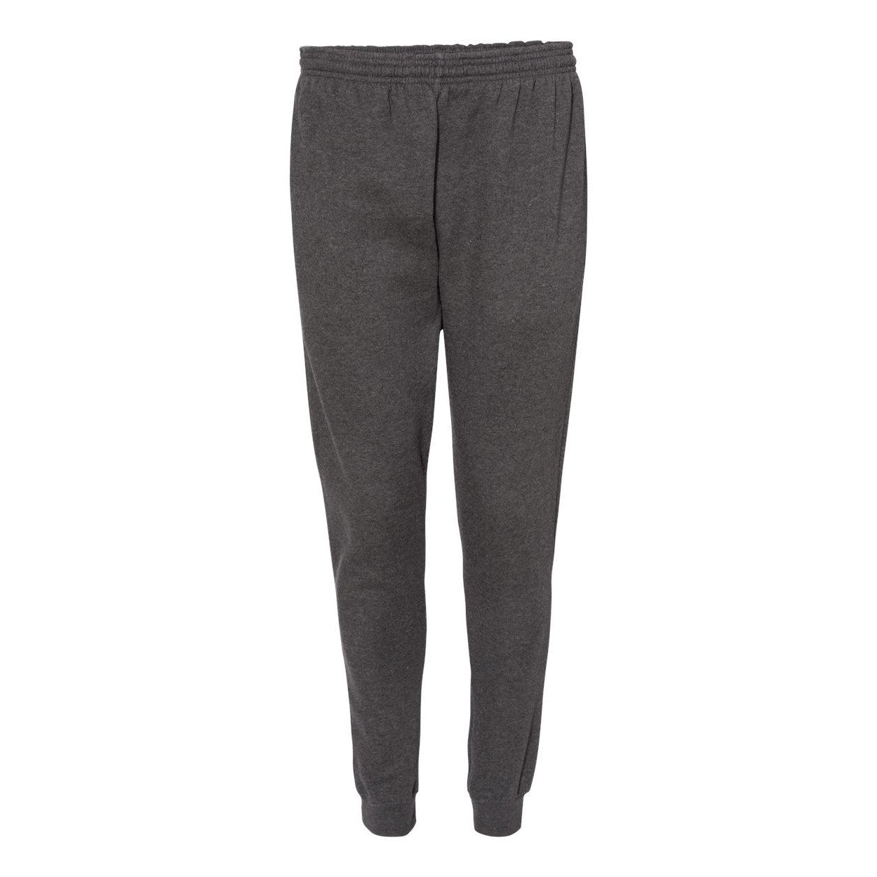 Charcoal - Front - Badger Sport Athletic Fleece Joggers