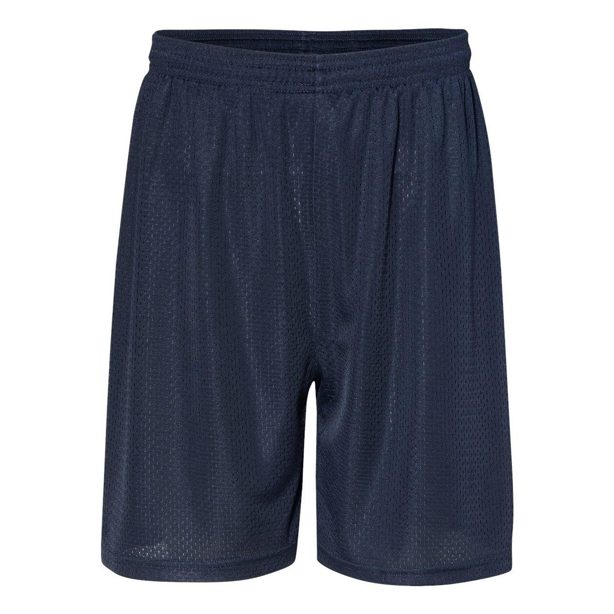 Navy - Front - C2 Sport Mesh 7 Shorts