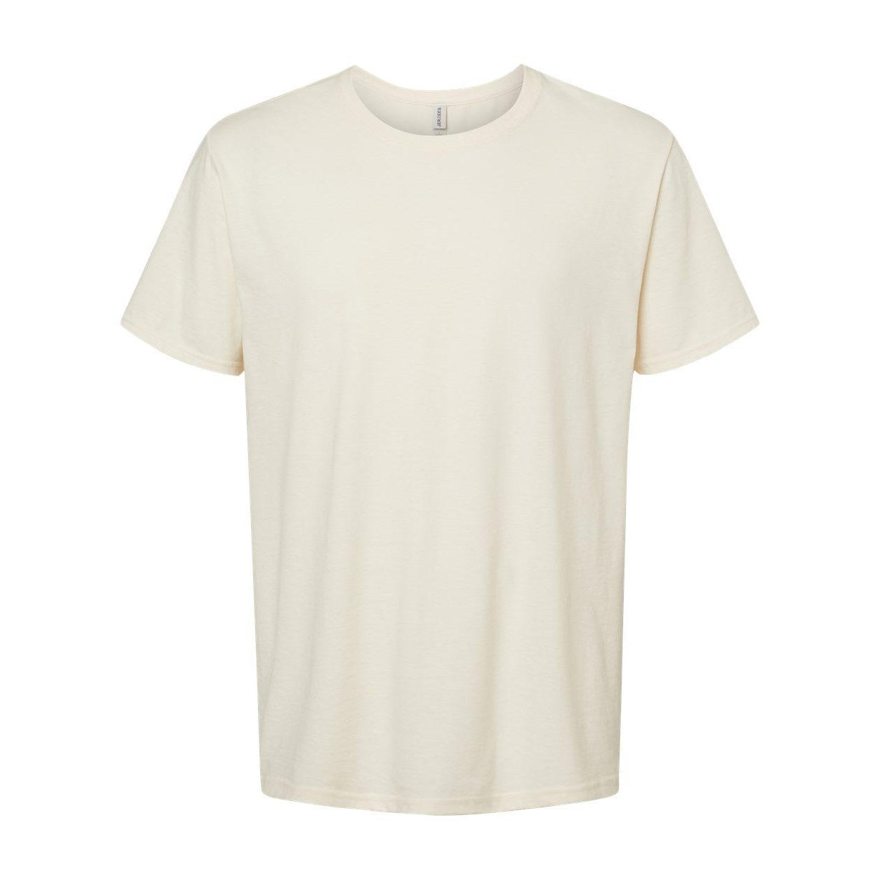 Sweet Cream Heather - Front - JERZEES Premium Blend Ringspun Crewneck T-Shirt