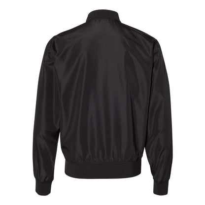 Black - Back - Independent Trading Co. Lightweight Bomber Jacket