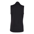 Black - Back - Adidas Women's Textured Full-Zip Vest