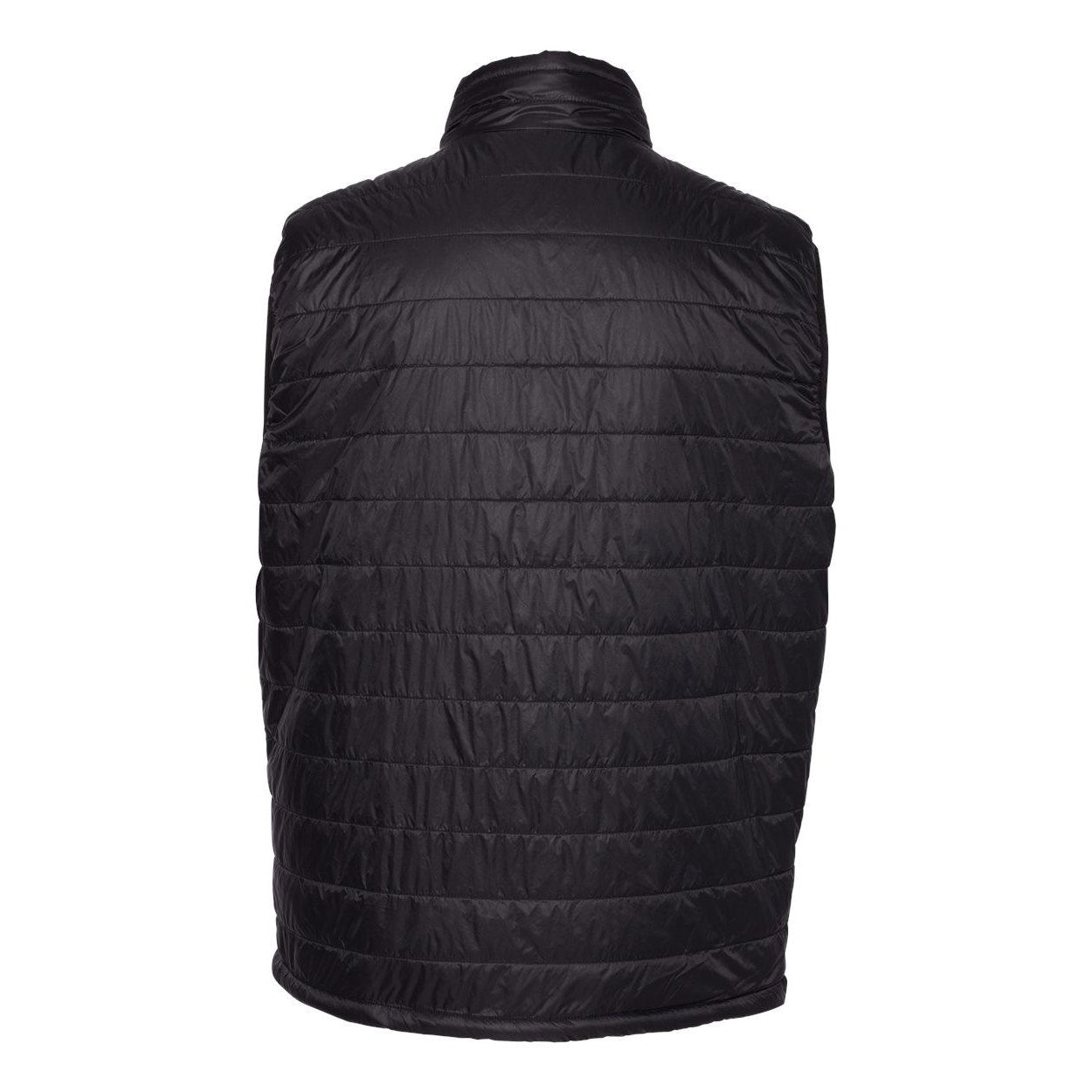 Black - Back - Independent Trading Co. Puffer Vest