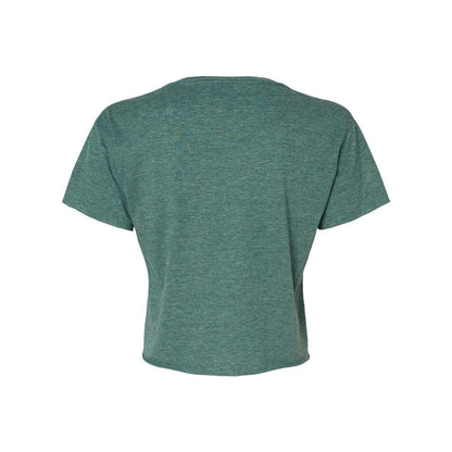 Royal Pine - Back - Next Level Women's Festival Crop Top