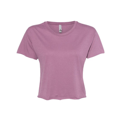 Stonewash Denim - Back - Next Level Women's Festival Crop Top
