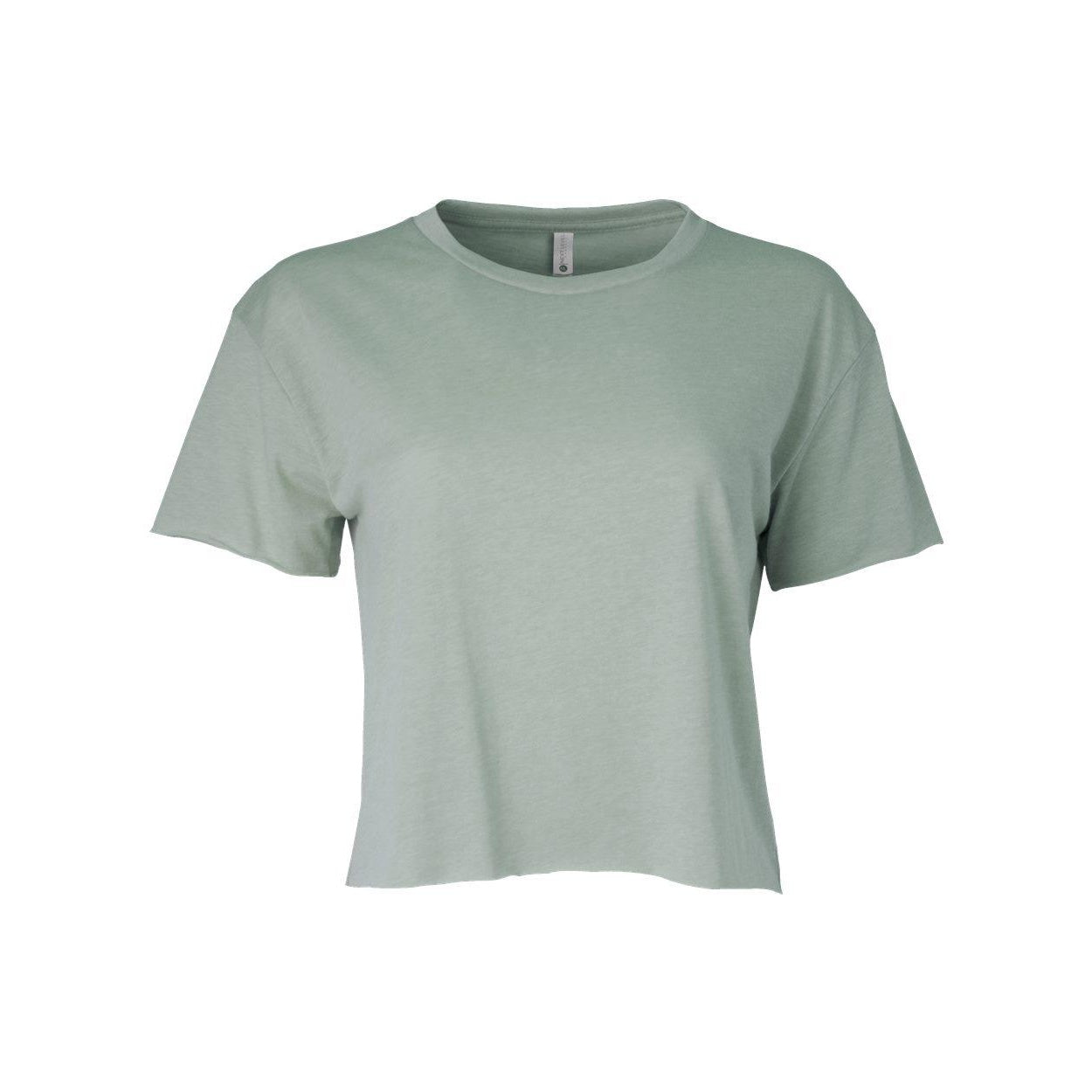 Antique Denim - Front - Next Level Women's Festival Crop Top