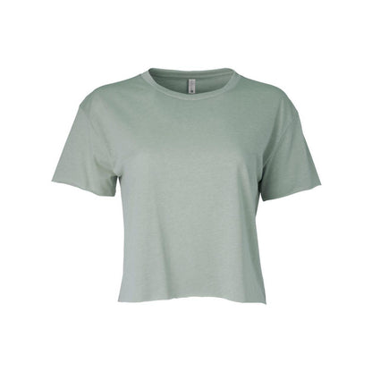 Antique Denim - Front - Next Level Women's Festival Crop Top