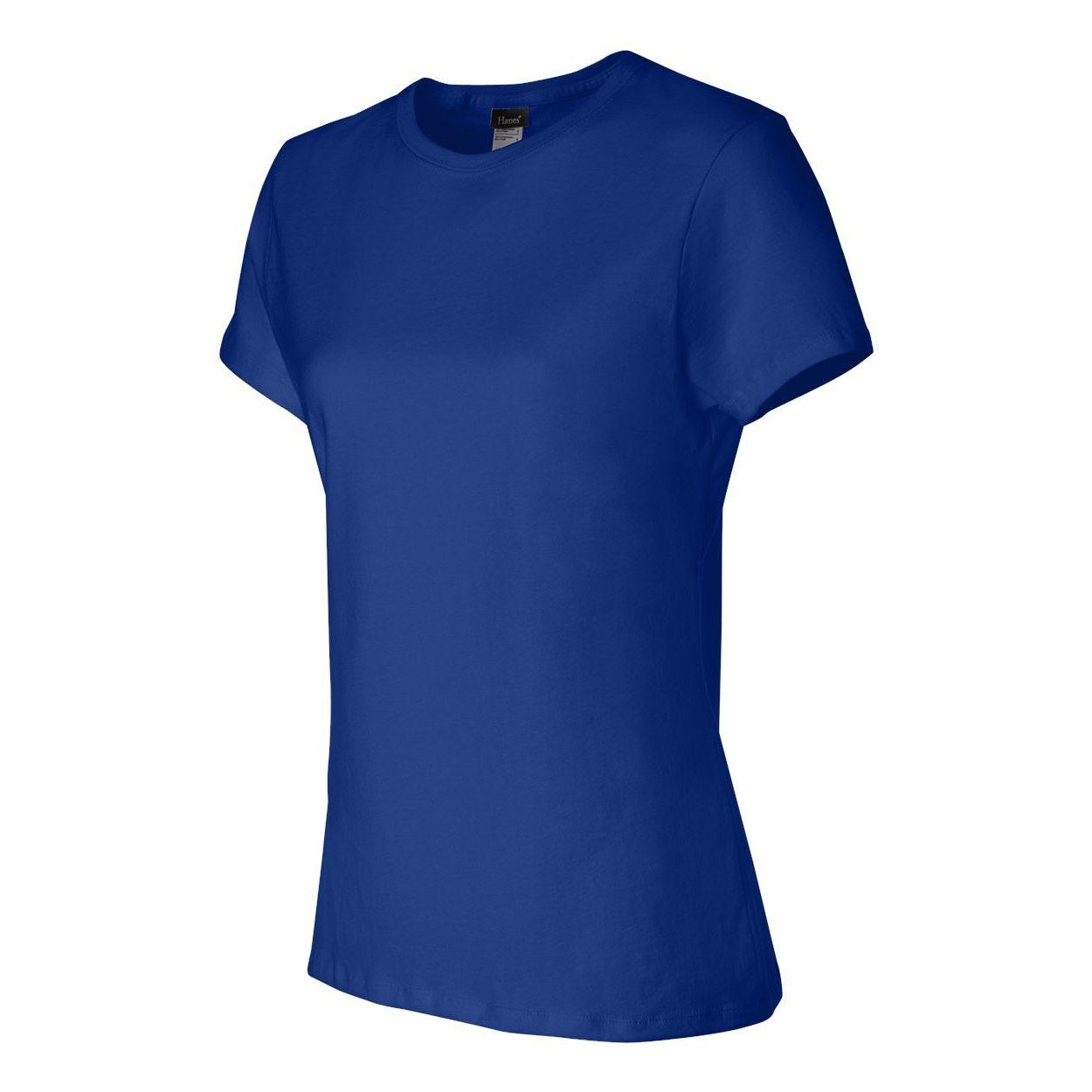 Deep Royal - Side - Hanes Perfect-T Womens T-Shirt