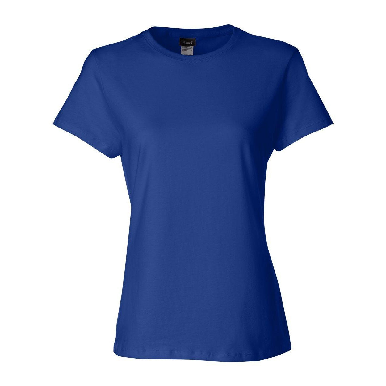 Deep Royal - Front - Hanes Perfect-T Womens T-Shirt
