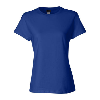 Deep Royal - Front - Hanes Perfect-T Womens T-Shirt