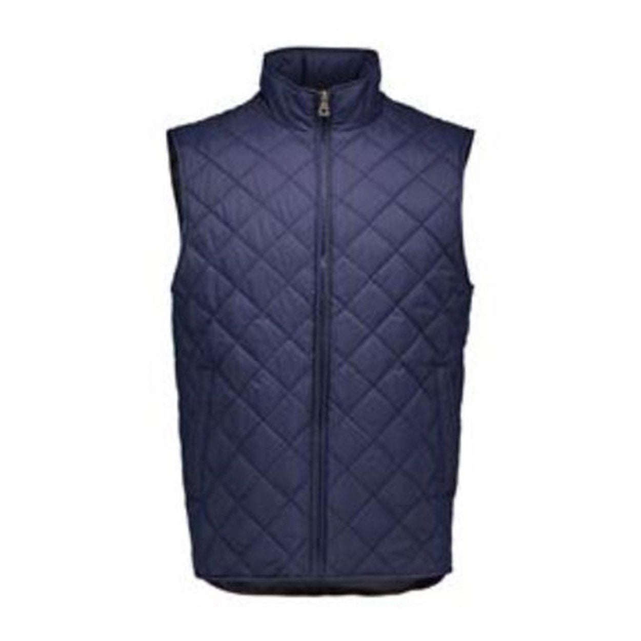 Navy - Front - Weatherproof Vintage Diamond Quilted Vest