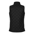 Black - Back - Weatherproof Women's Vintage Diamond Quilted Vest