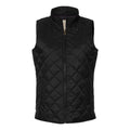 Black - Front - Weatherproof Women's Vintage Diamond Quilted Vest