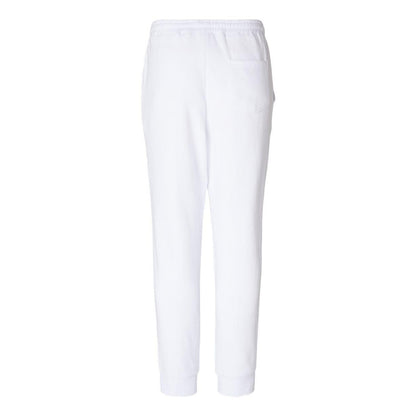 White - Back - Independent Trading Co. Midweight Fleece Pants