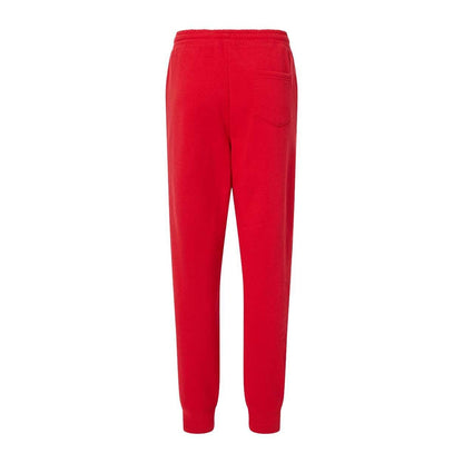 Red - Back - Independent Trading Co. Midweight Fleece Pants