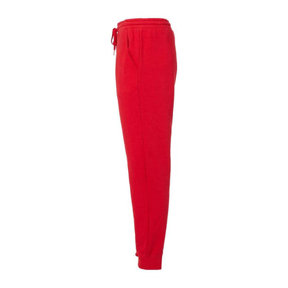 Red - Side - Independent Trading Co. Midweight Fleece Pants