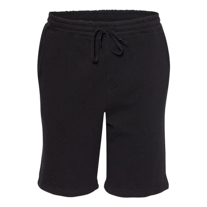Black - Front - Independent Trading Co. Midweight Fleece Shorts