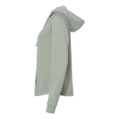 Sage - Side - Independent Trading Co. Women's California Wave Wash Full-Zip Hooded Sweatshirt