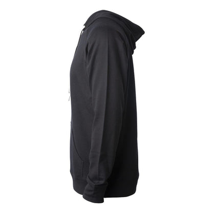 Black - Side - Independent Trading Co. Icon Lightweight Loopback Terry Hooded Sweatshirt