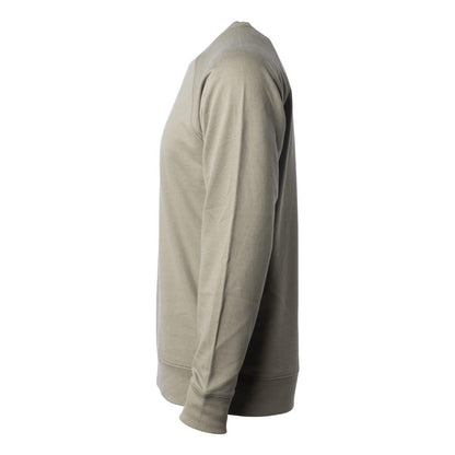 Olive - Side - Independent Trading Co. Icon Lightweight Loopback Terry Crewneck Sweatshirt