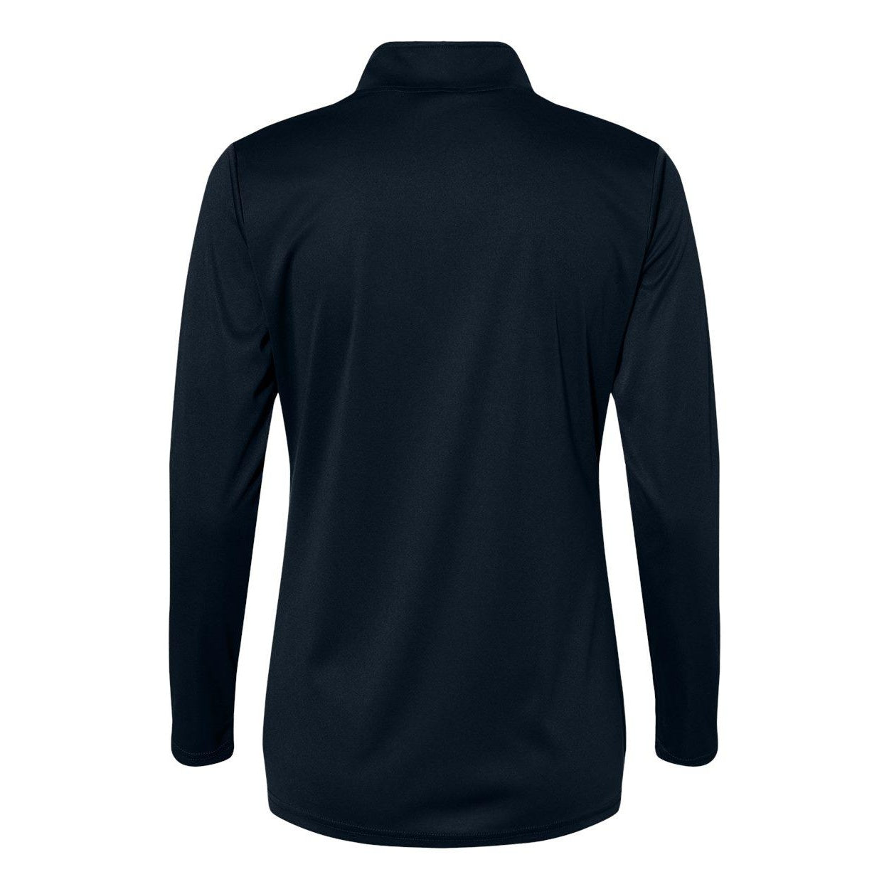 Navy - Back - C2 Sport Women's Quarter-Zip Pullover