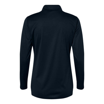 Navy - Back - C2 Sport Women's Quarter-Zip Pullover