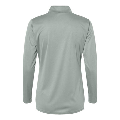 Silver - Back - C2 Sport Women's Quarter-Zip Pullover