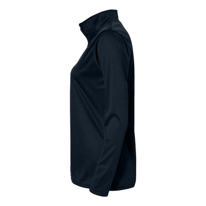 Navy - Side - C2 Sport Women's Quarter-Zip Pullover