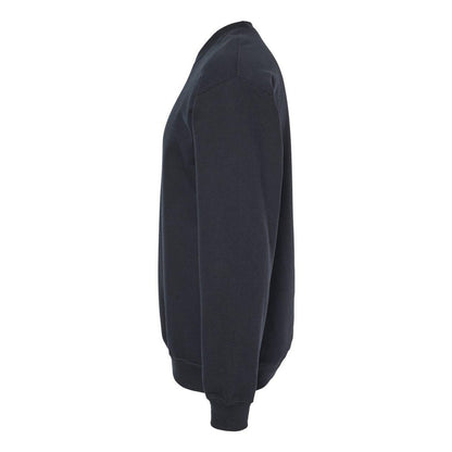 Black - Side - Gildan Softstyle Crewneck Sweatshirt