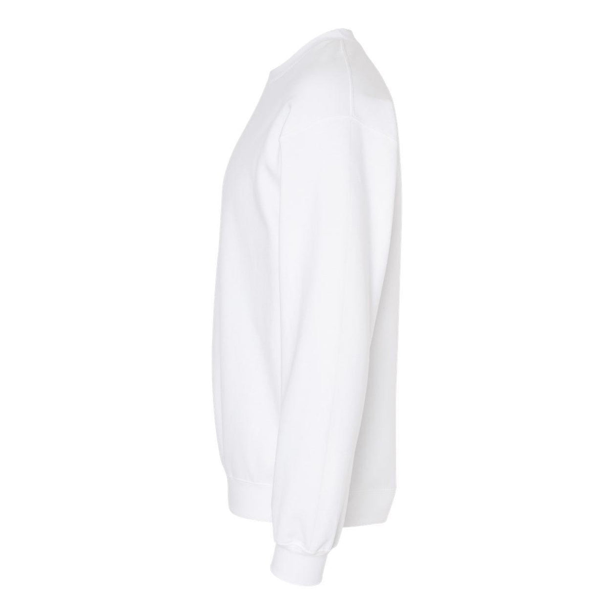 White - Side - Gildan Softstyle Crewneck Sweatshirt