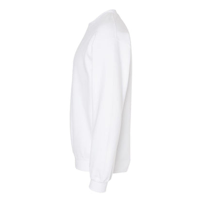 White - Side - Gildan Softstyle Crewneck Sweatshirt