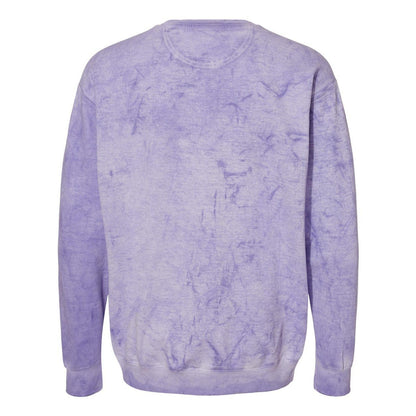 Amethyst - Back - Comfort Colors Colorblast Crewneck Sweatshirt