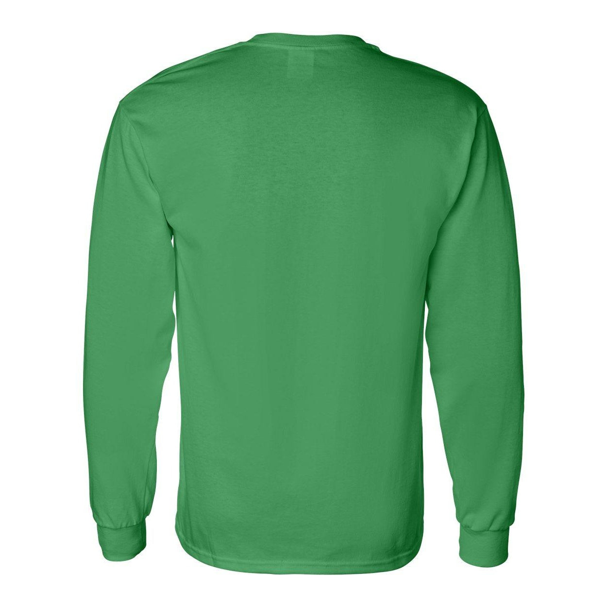 Purple - Front - Gildan Heavy Cotton Long Sleeve T-Shirt