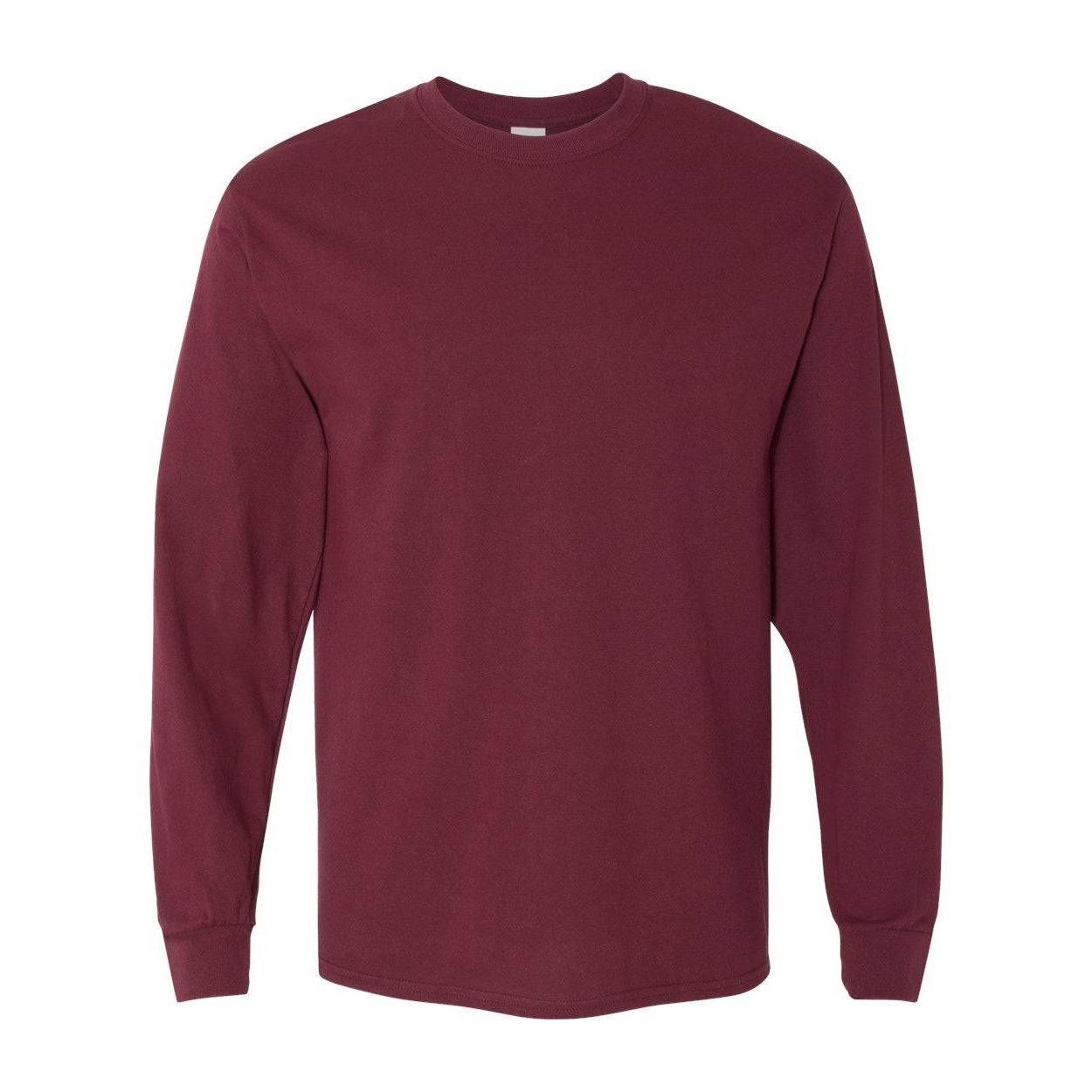 Royal - Front - Gildan Heavy Cotton Long Sleeve T-Shirt