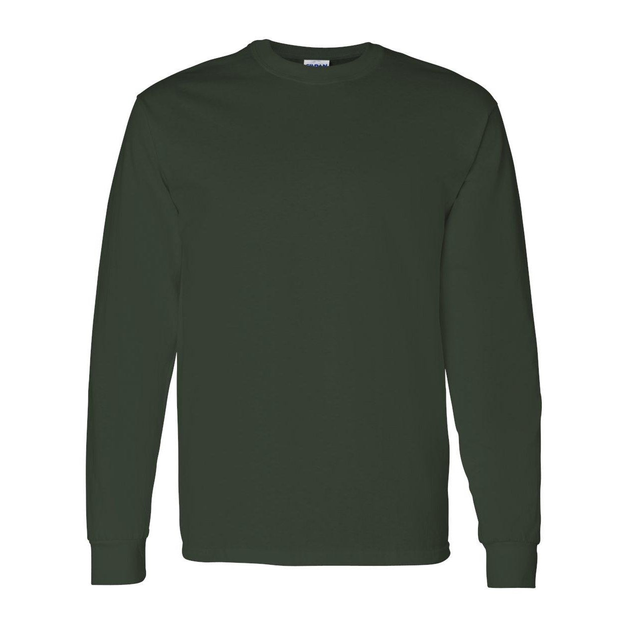 Cardinal Red - Side - Gildan Heavy Cotton Long Sleeve T-Shirt