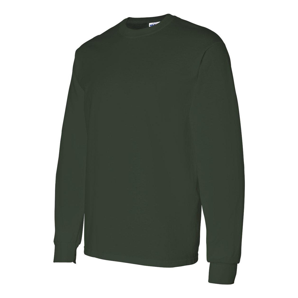 Forest - Side - Gildan Heavy Cotton Long Sleeve T-Shirt