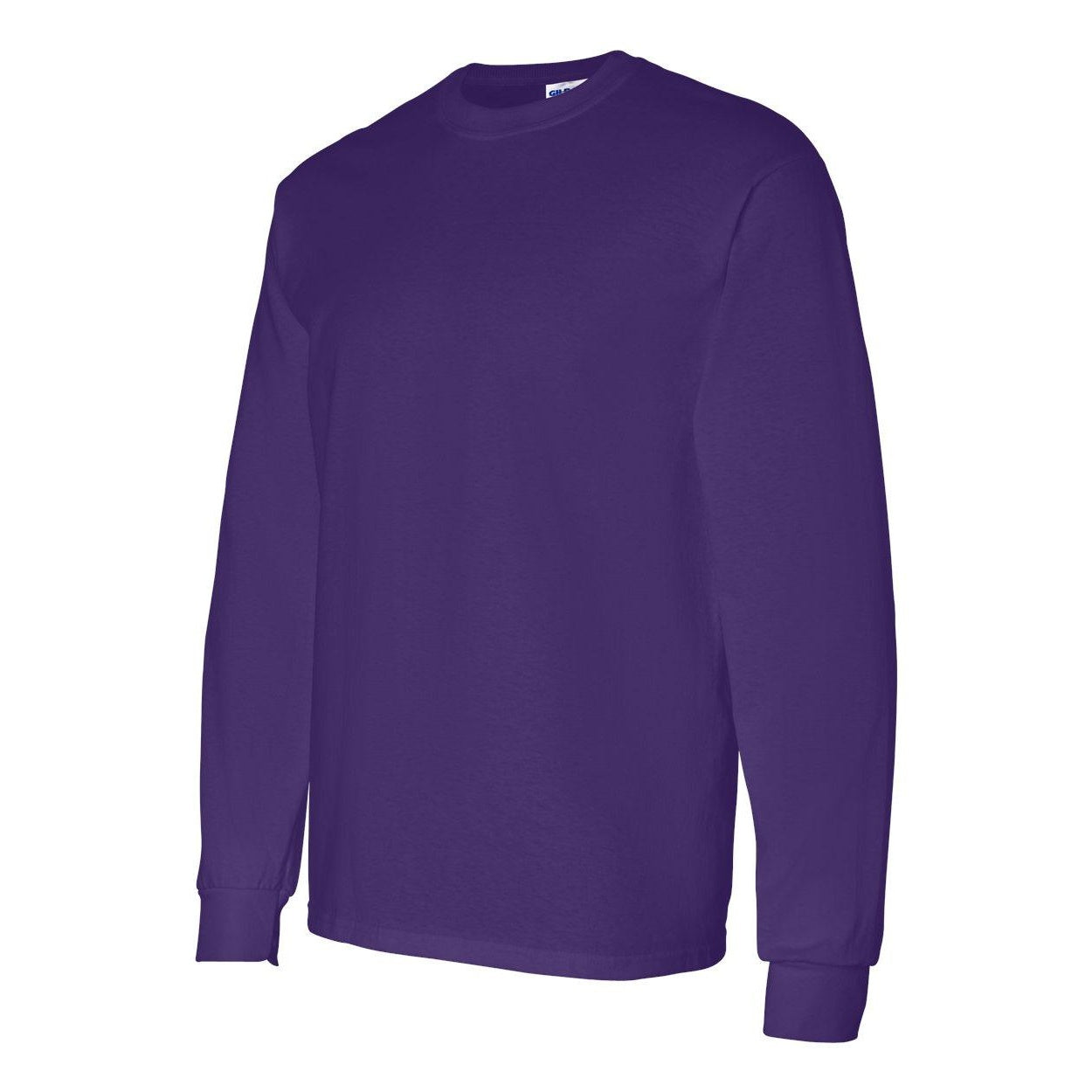 Royal - Side - Gildan Heavy Cotton Long Sleeve T-Shirt