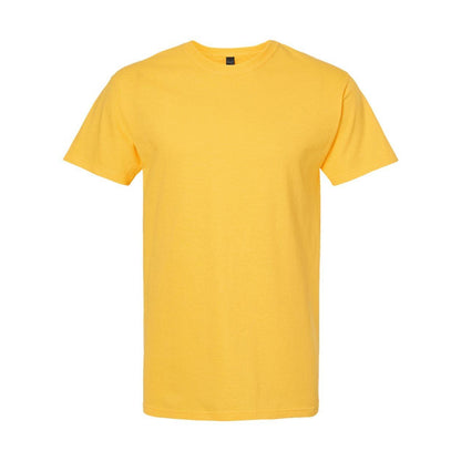 Yellow - Front - M&O Gold Soft Touch T-Shirt