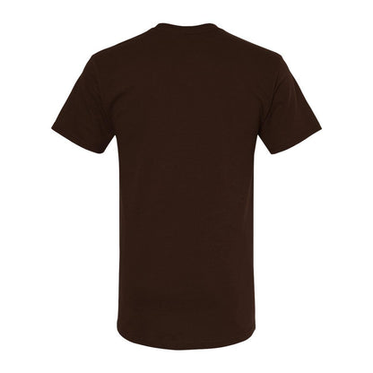 Chocolate - Back - M&O Gold Soft Touch T-Shirt