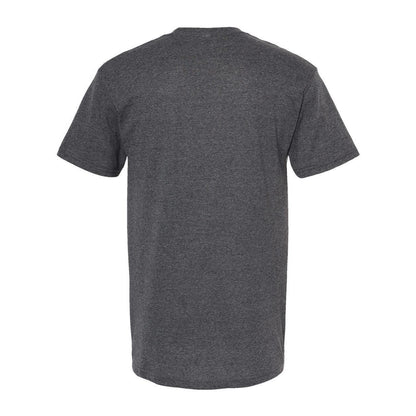 Dark Heather - Back - M&O Gold Soft Touch T-Shirt