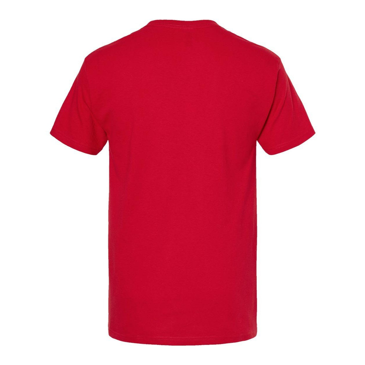 Deep Red - Back - M&O Gold Soft Touch T-Shirt