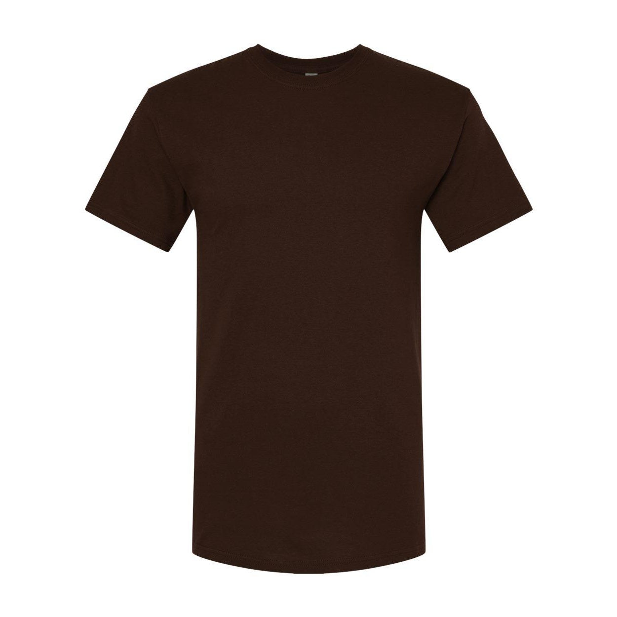 Chocolate - Front - M&O Gold Soft Touch T-Shirt
