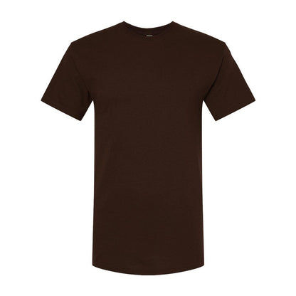 Chocolate - Front - M&O Gold Soft Touch T-Shirt