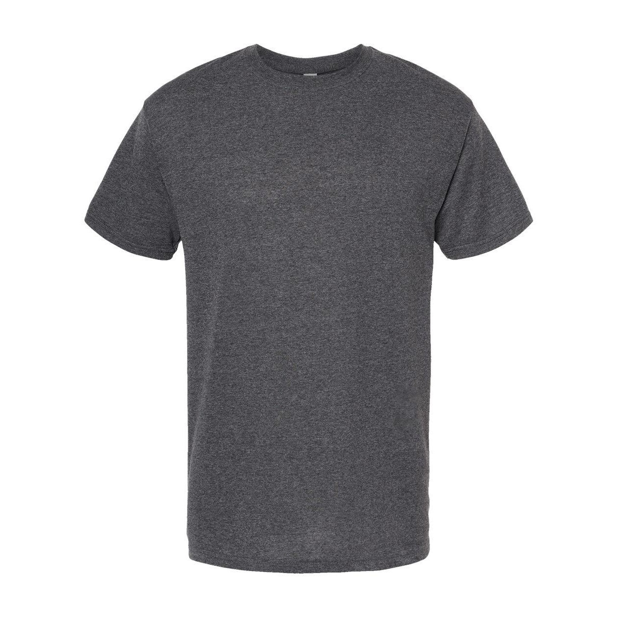 Dark Heather - Front - M&O Gold Soft Touch T-Shirt