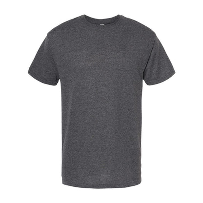 Dark Heather - Front - M&O Gold Soft Touch T-Shirt