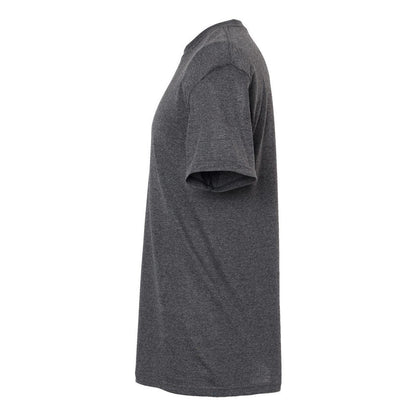 Dark Heather - Side - M&O Gold Soft Touch T-Shirt