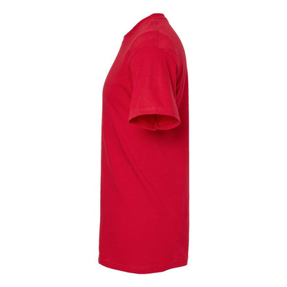 Deep Red - Side - M&O Gold Soft Touch T-Shirt